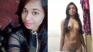 Watch as a young Indian girl from a full college gets naughty in this steamy video