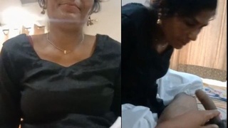 Desi maid satisfies rich owner with blowjob and sex