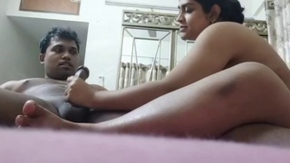 Desi wife gives homemade sex tape for her husband