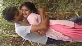 Beautiful bhabhi gets fucked quickly in the jungle