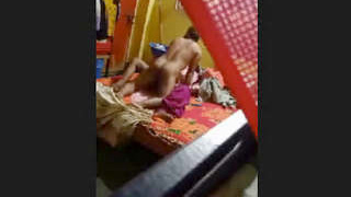 Jija Sali and her wife's quick fuck before the doorbell rings