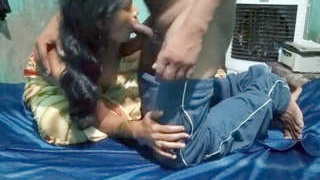 Desi sex video with bhabhi giving blowjob