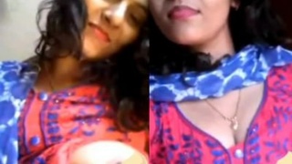 Bhabhi with big boobs flaunts her beauty in a sensual video