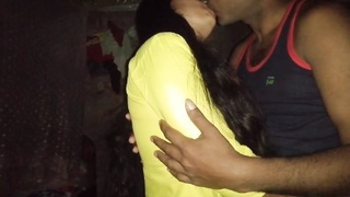 Bengali bhabi Riya indulges in gar and tits play with husband