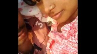 Bhabhi and her lover enjoy outdoor sex in a village setting