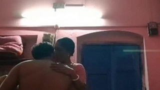 Bhabhi's secret affair caught on camera in a rural setting