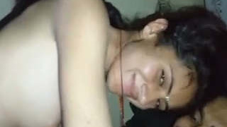 Indian girl's joyful experience with her lover
