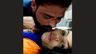 Mature couple indulges in passionate romance and sex in video