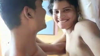 Busty Desi wife enjoys oral and vaginal sex with Vdo in this hot video