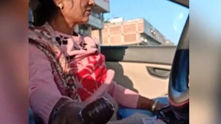 Randi's sexy voice in clear Hindi audio in the car