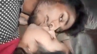 College lovers indulge in hardcore oral and vaginal sex on mobile camera